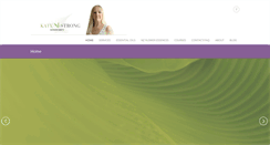 Desktop Screenshot of katestrong.com